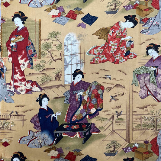 2 Yds "Oriental Traditions" Robert Kaufman