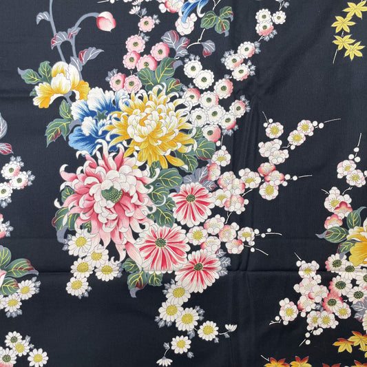 1 2/3 Yds "Shunju Floral" Alexander Henry