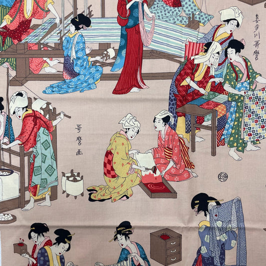 1 1/2 Yds* "Osaiho (Sewing)" Alexander Henry