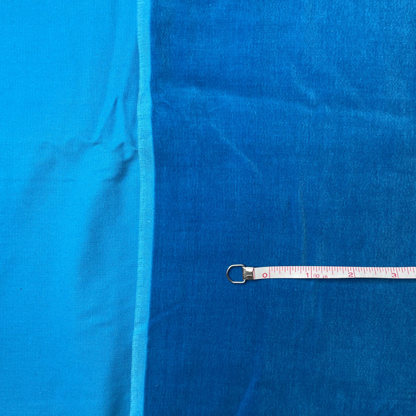2 1/2 Electric Blue Velvet