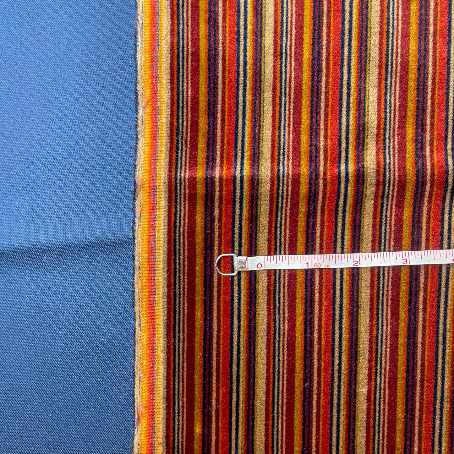 3/4 Yd Striped Velvet