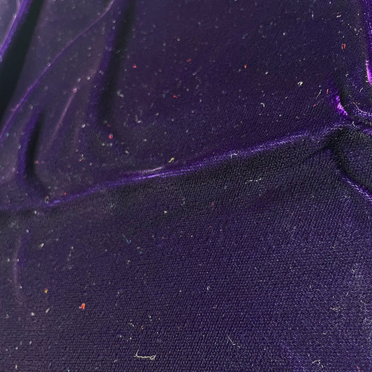 1/2 Yd Purple Velvet