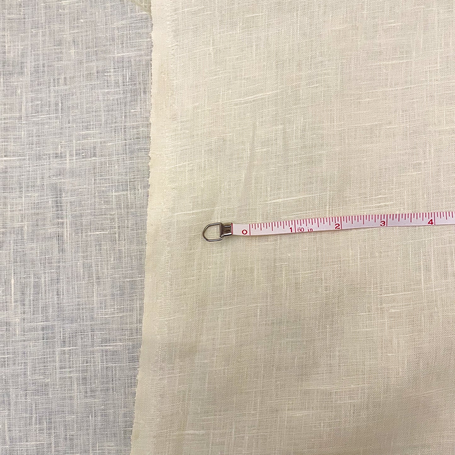 12 Yds Holland Linen Light Yellow