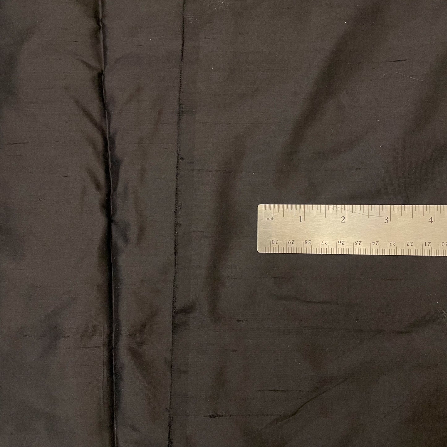 8 Yds Black Silk