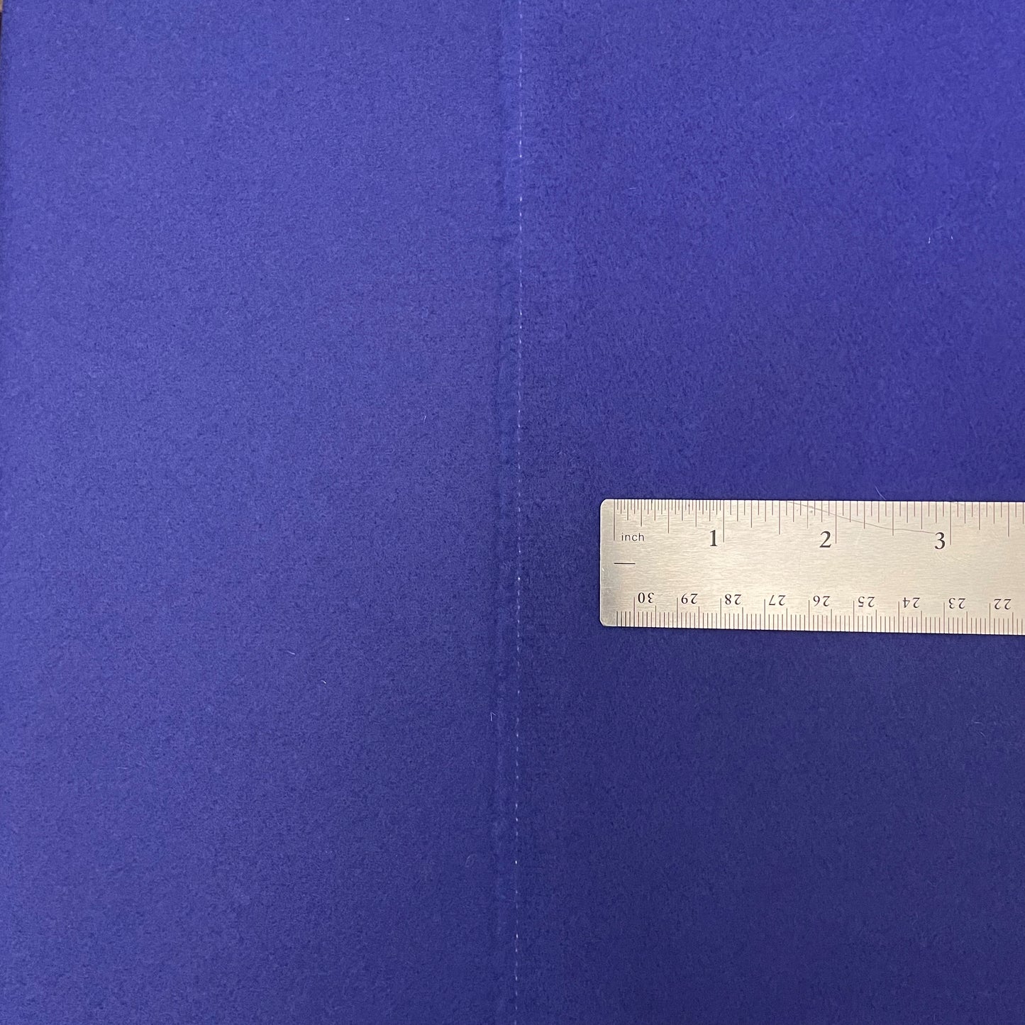 3/4 Yd Blue Purple Melton Wool