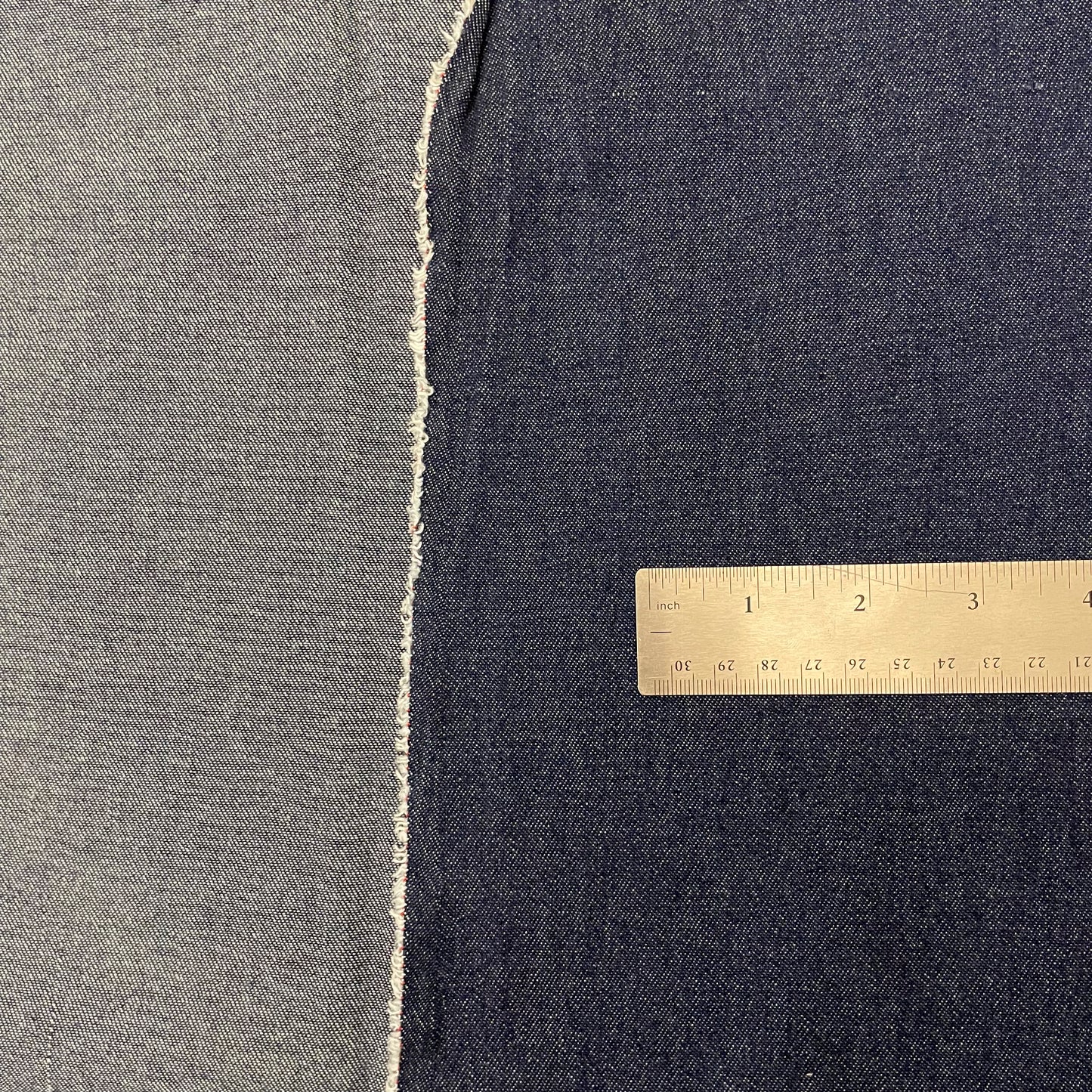 1 1/3 Yds Dark Blue Denim