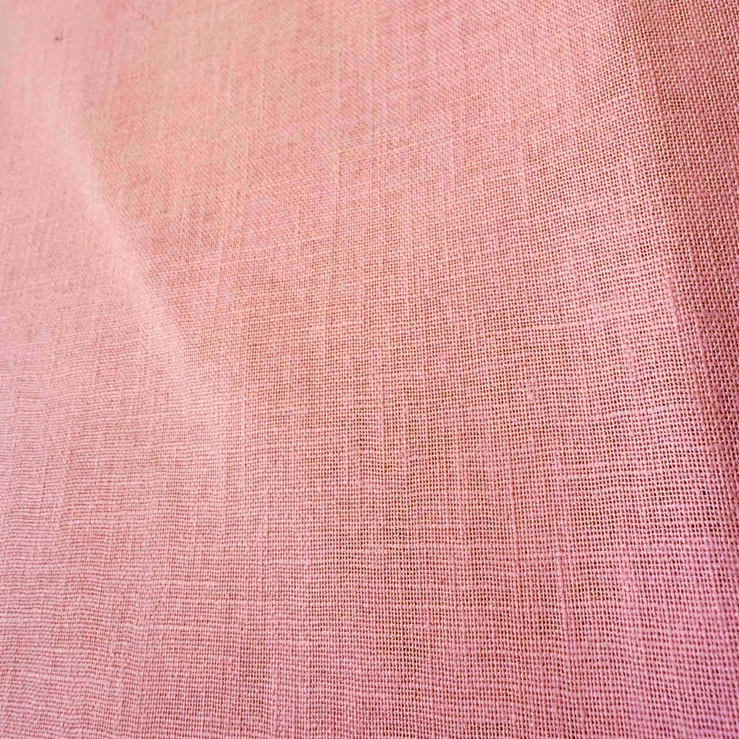 1 1/4 Yds x 70" Dusty Rose Woven Fabric (Natural Blend?)
