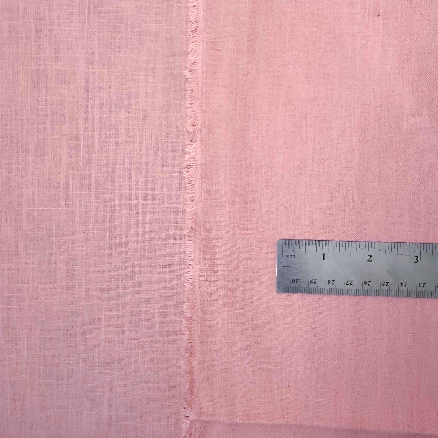 1 1/4 Yds x 70" Dusty Rose Woven Fabric (Natural Blend?)