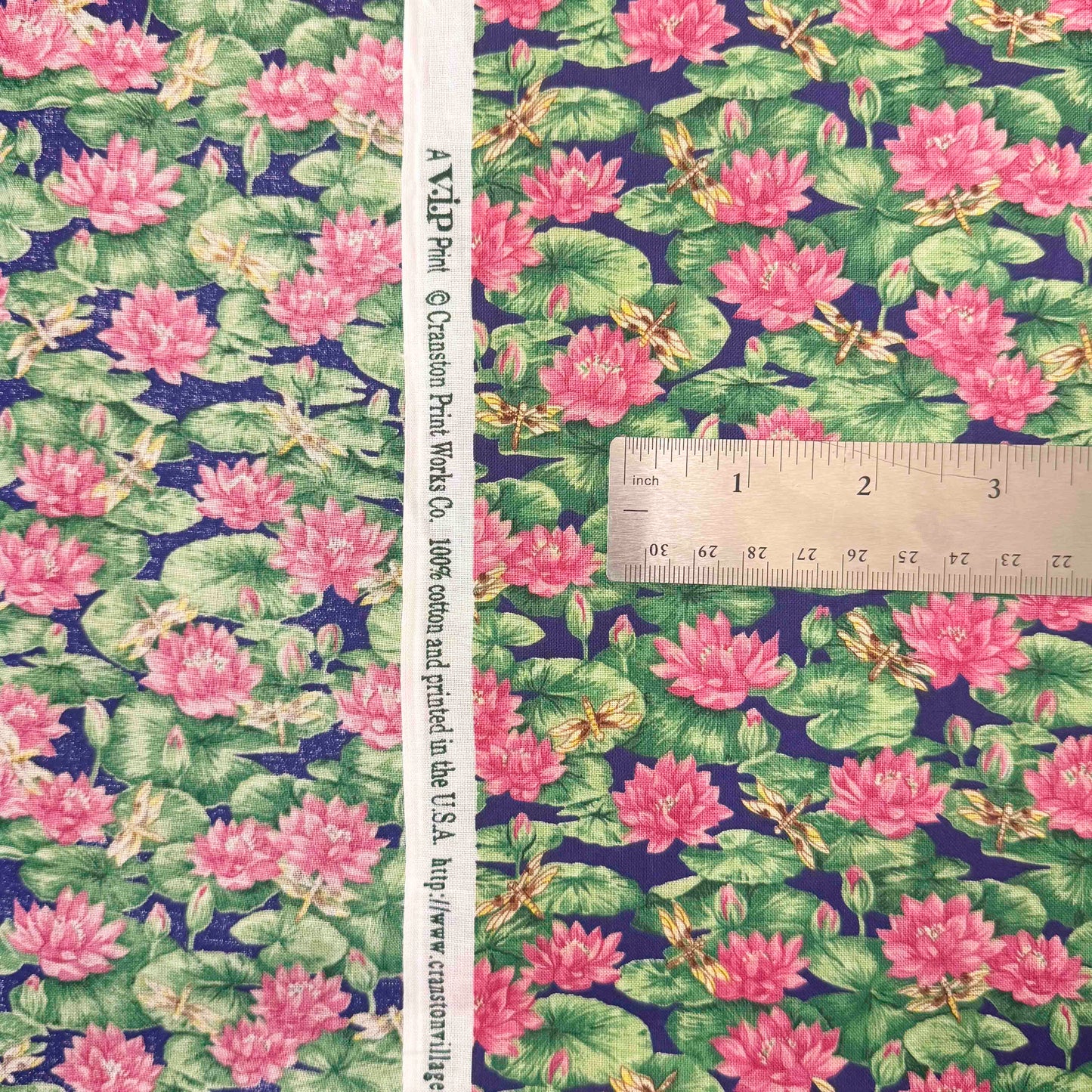 1 Yd x 44" Lily Pad Cotton Woven Fabric