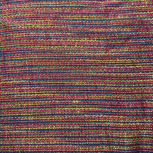 3 1/2 Yds x 60" Rainbow Weave Polyester Fabric
