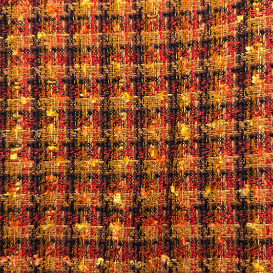 3 1/3 Yds x 60" Autumnal Textured Weave Polyester Fabric