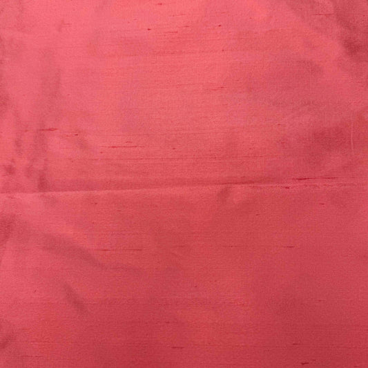 5/8 Yd x 45" Bubblegum Pink Textured Silk Fabric