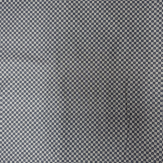 ✂️ 44" Blue Navy Circle Grid Hometown Americana II by Connecting Threads Cotton Fabric