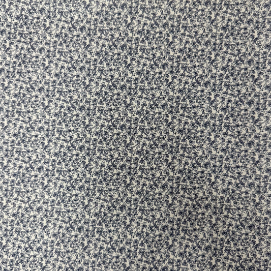 ✂️ 44" Blue White Small Floral Hometown Americana II by Connecting Threads Cotton Fabric