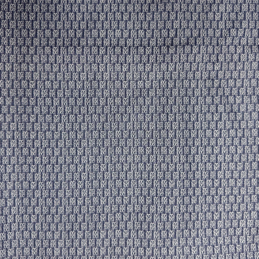 ✂️ 44" Navy Blue Geometric Hometown Americana by Connecting Threads Cotton Fabric 