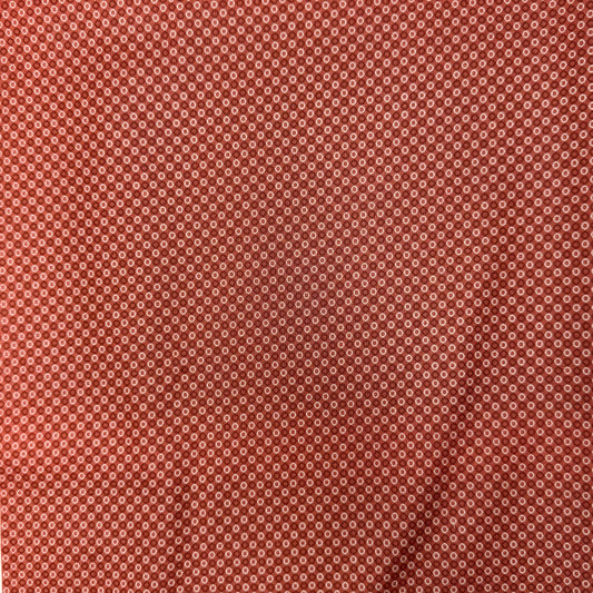 ✂️ 44" Red Circle Grid Hometown Americana II by Connecting Threads Cotton Fabric