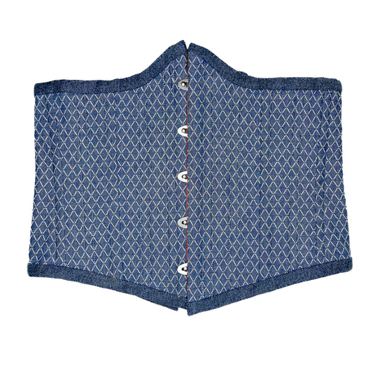30" Denim Underbust "Male" Corset