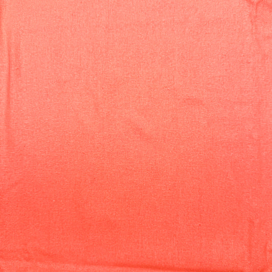 2 1/8 Yds x 45" Orange Textured Silk Fabric