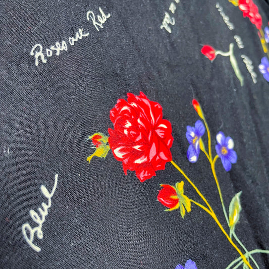 1 1/3 Yds Roses are Red