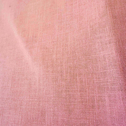 1 1/4 Yds x 70" Dusty Rose Woven Fabric (Natural Blend?)