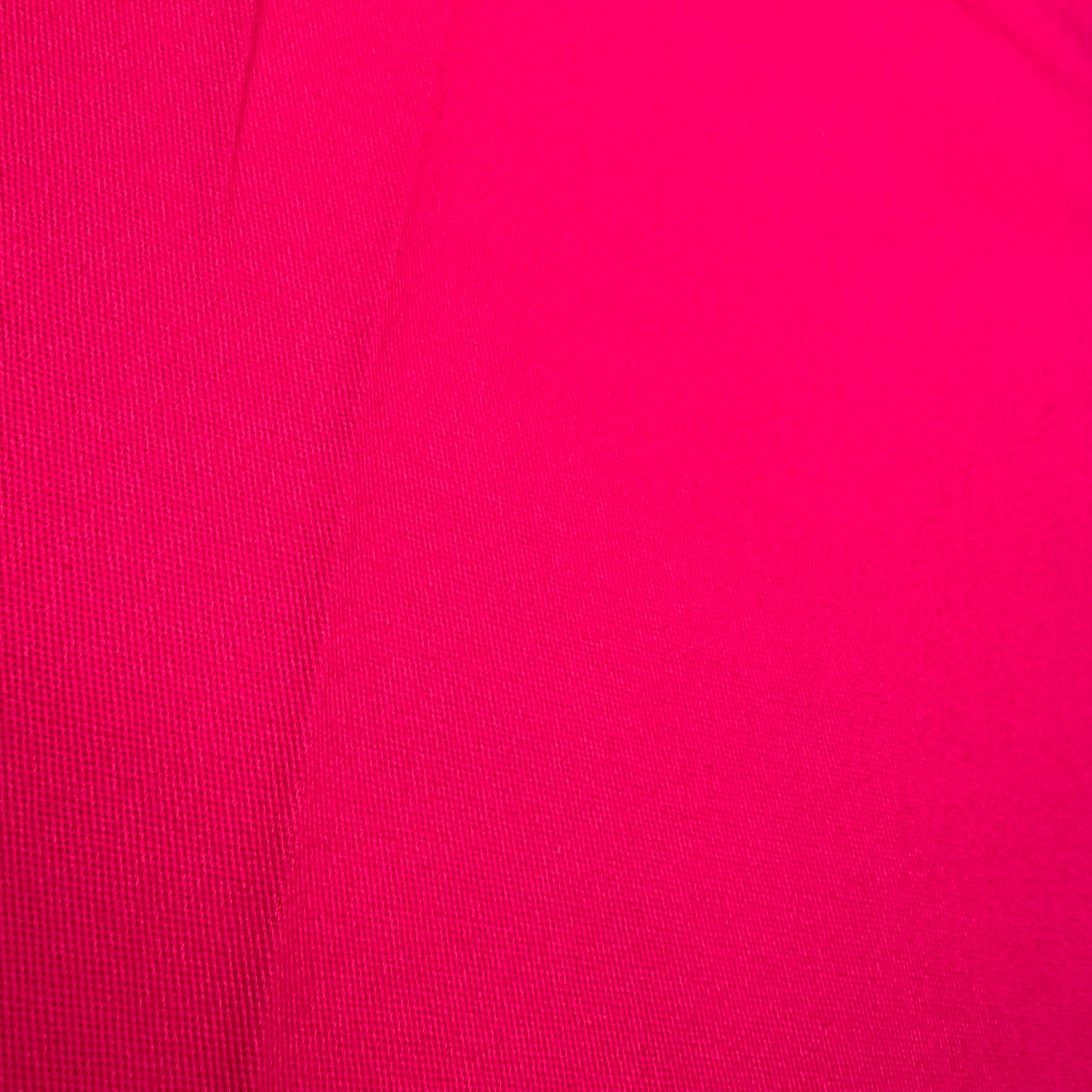 1 1/3 Yds x 54" Bright Pink Lightweight Denim, Slight Stretch Fabric