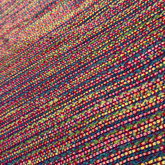 3 1/2 Yds x 60" Rainbow Weave Polyester Fabric