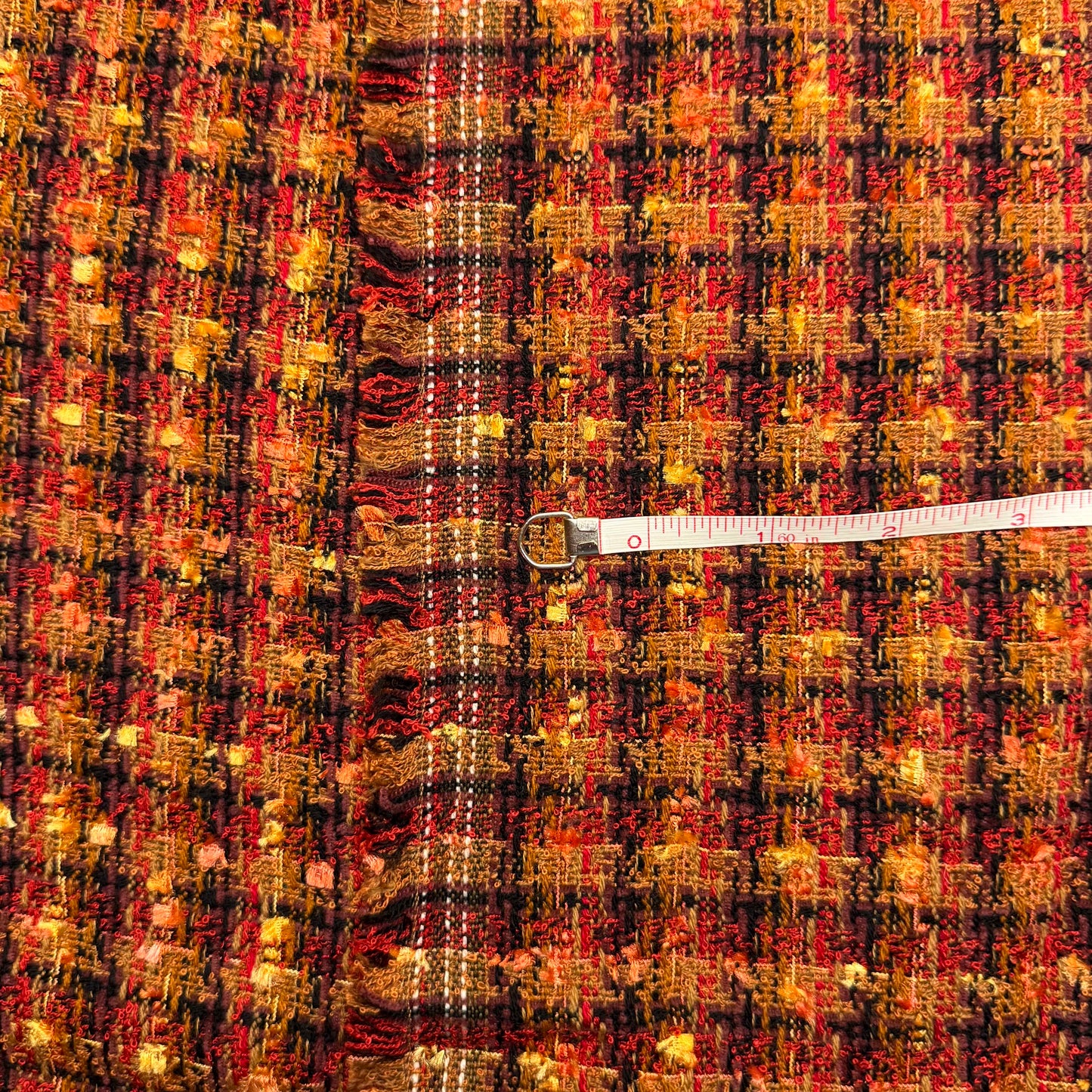 3 1/3 Yds x 60" Autumnal Textured Weave Polyester Fabric