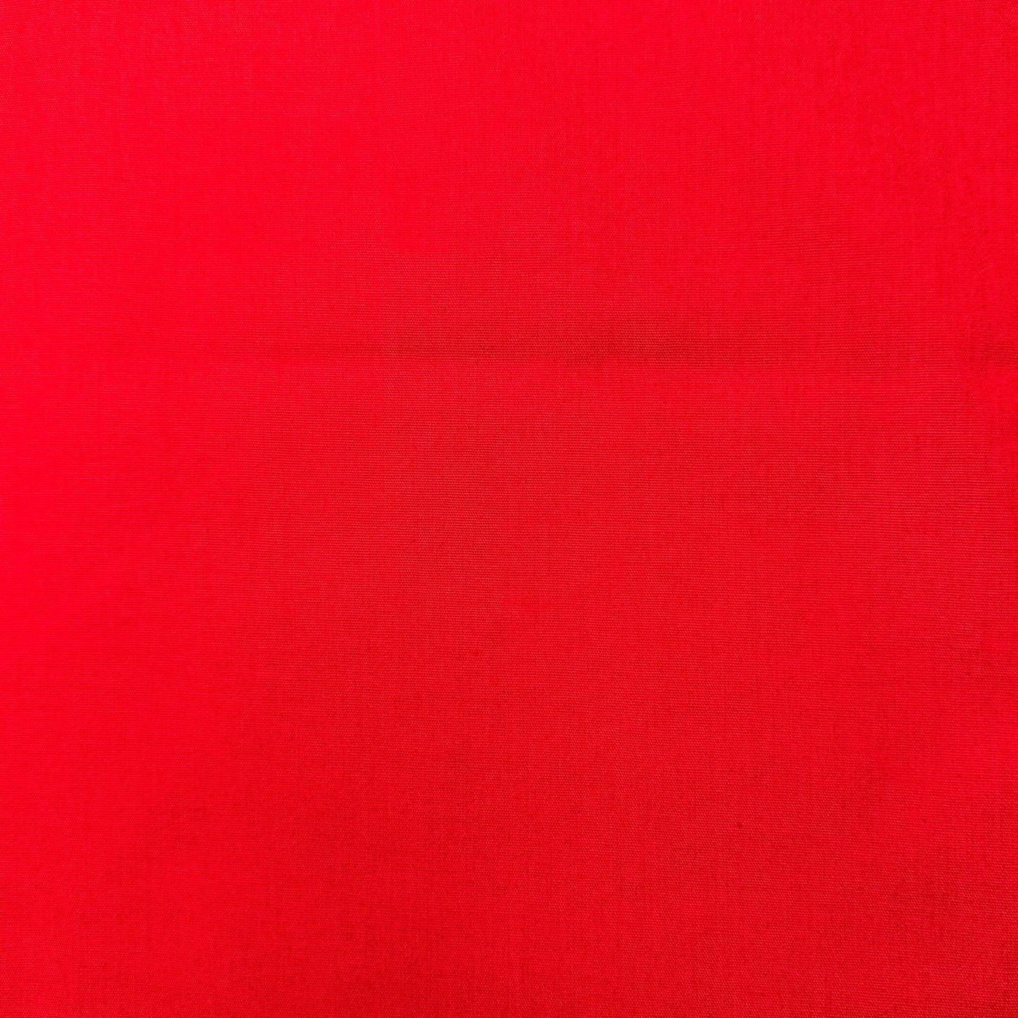 1 1/2 Yds x 45" Orange Red Polyester (blend?) Fabric