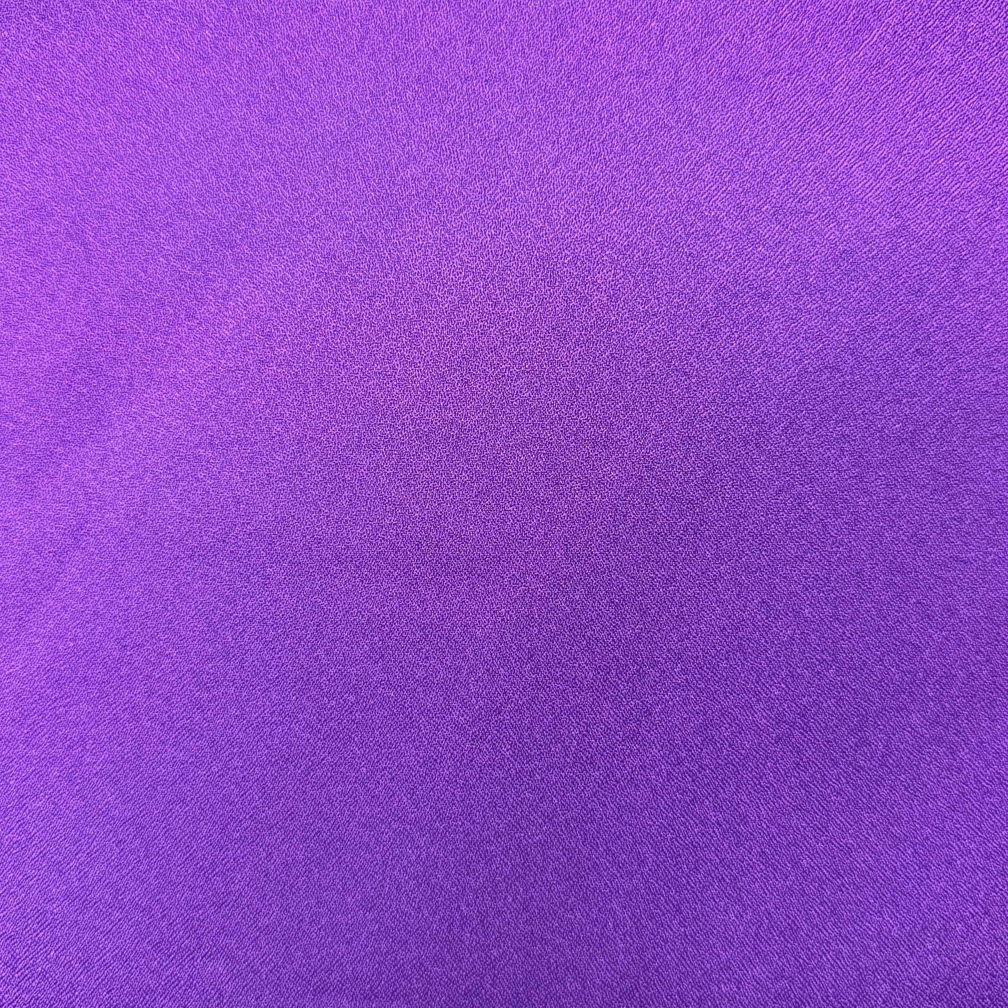 1 3/4 Yds x 45" Eggplant Purple Polyester Crepe Fabric