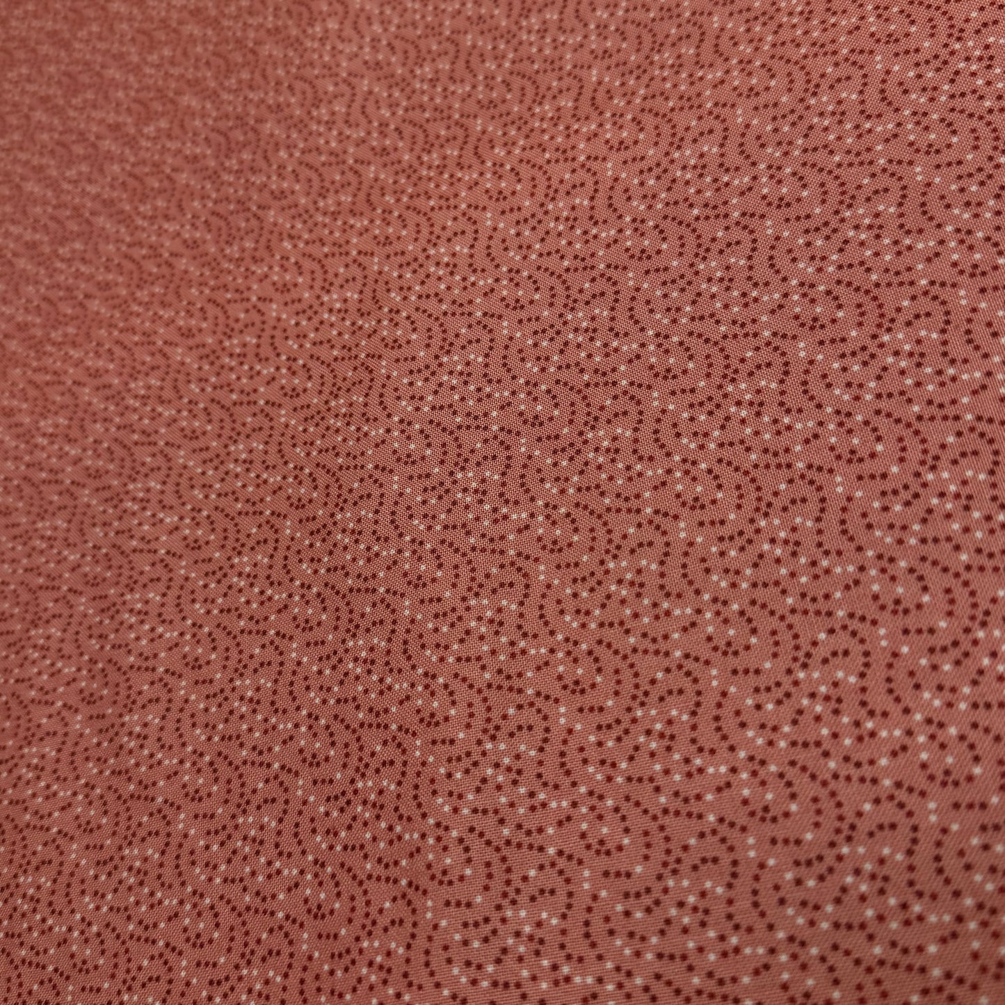 5 Yds x 44" Dusty Rose Windblown Dots Hometown Americana by Connecting Threads Cotton Fabric