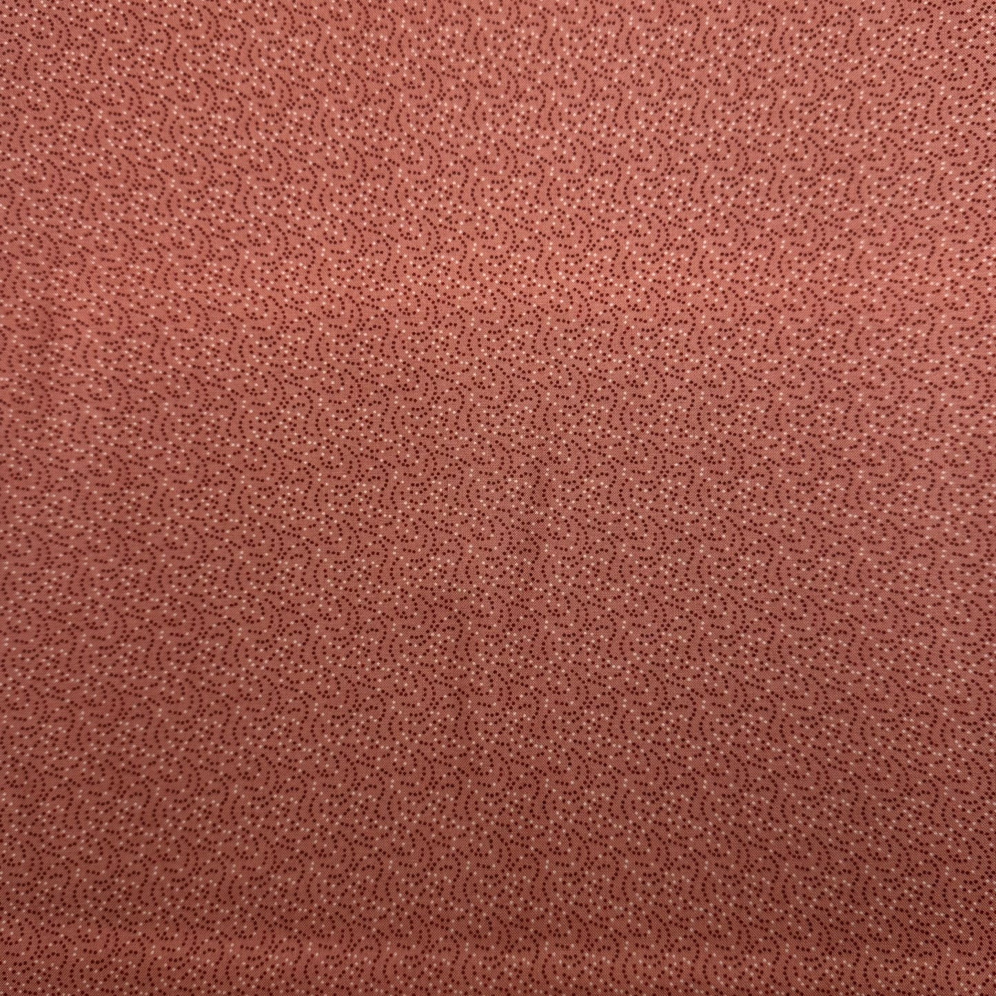 5 Yds x 44" Dusty Rose Windblown Dots Hometown Americana by Connecting Threads Cotton Fabric