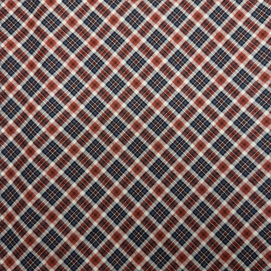 9 1/2 Yds x 44" Diagonal Plaid Print Hometown Americana II by Connecting Threads Cotton Fabric