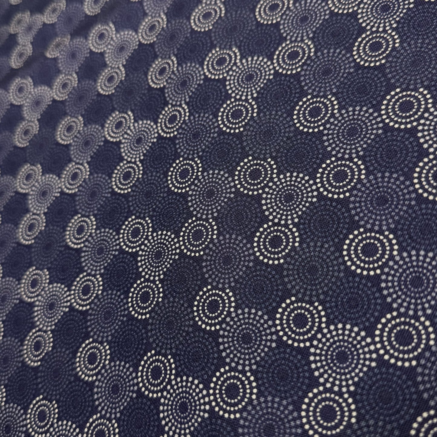 4 2/3 Yds x 44" Navy Independence Hometown Americana by Connecting Threads Cotton Fabric