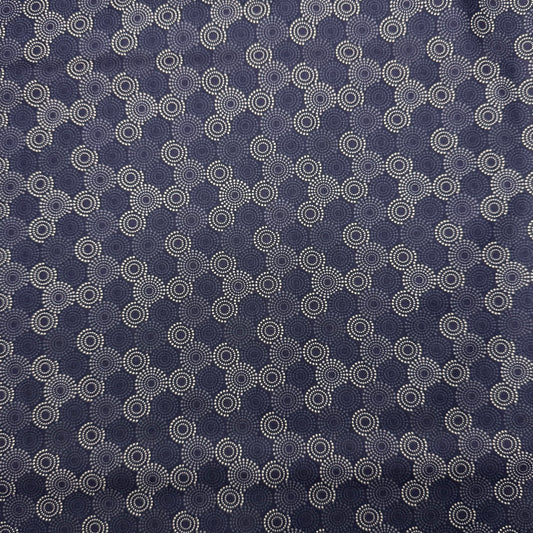 4 2/3 Yds x 44" Navy Independence Hometown Americana by Connecting Threads Cotton Fabric