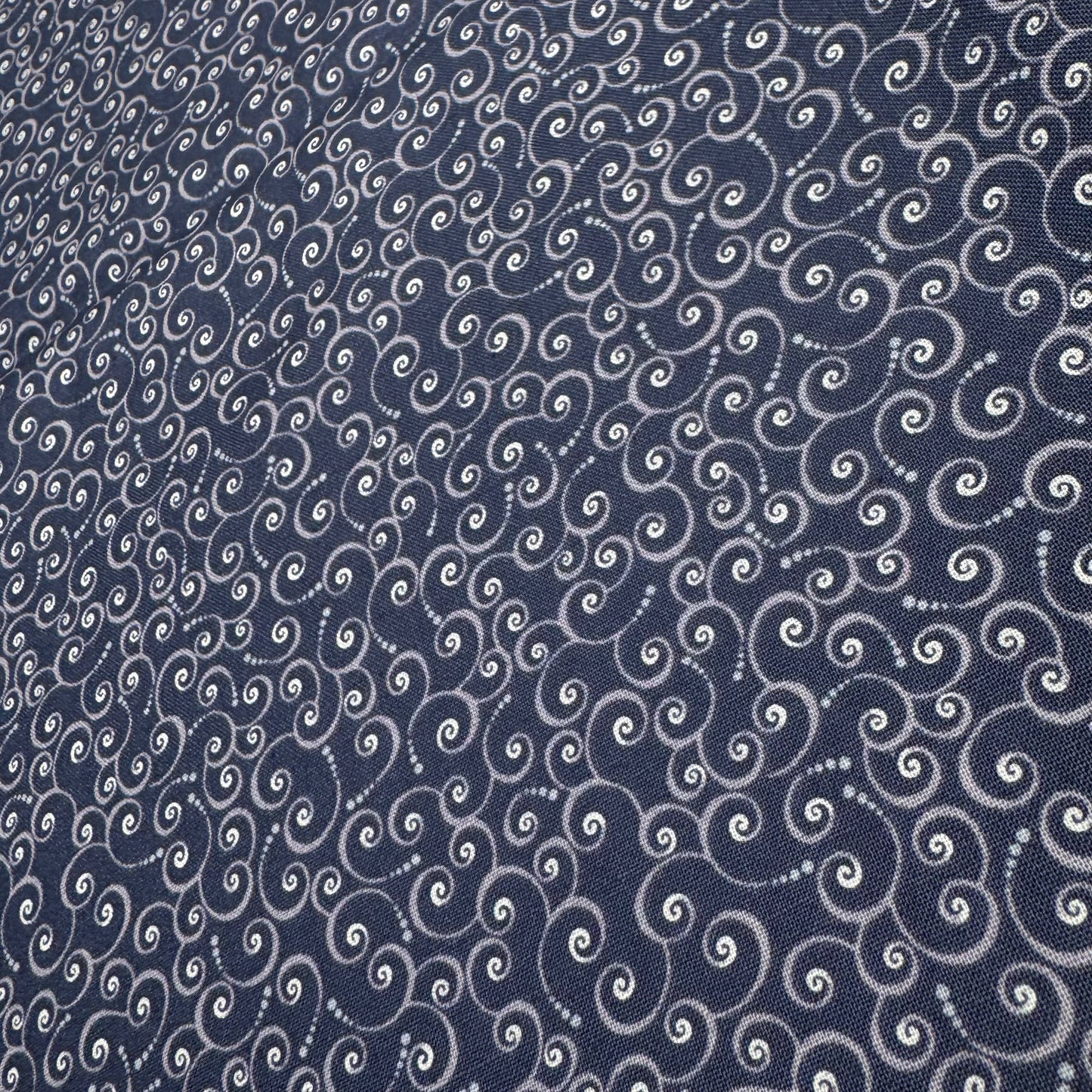 6 1/2 Yds x 44" Blueberry Swirl Hometown Americana II by Connecting Threads Cotton Fabric