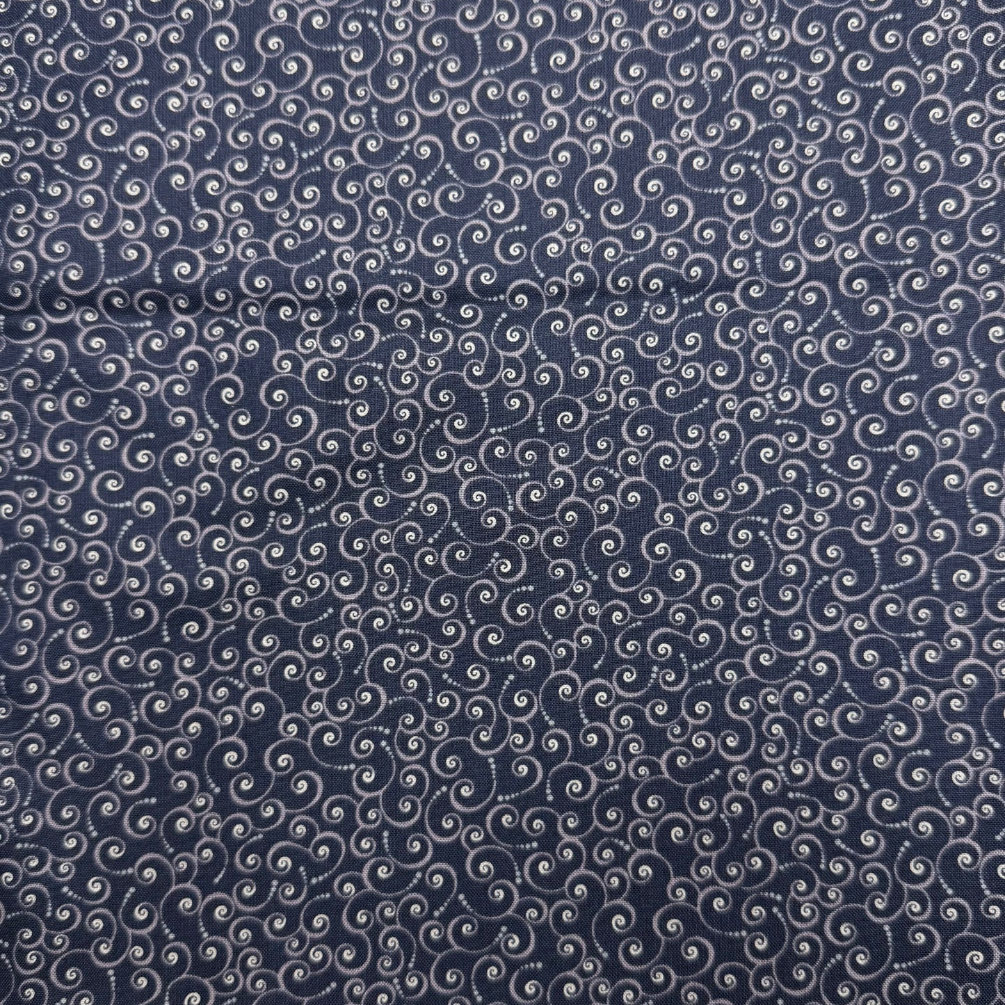 6 1/2 Yds x 44" Blueberry Swirl Hometown Americana II by Connecting Threads Cotton Fabric