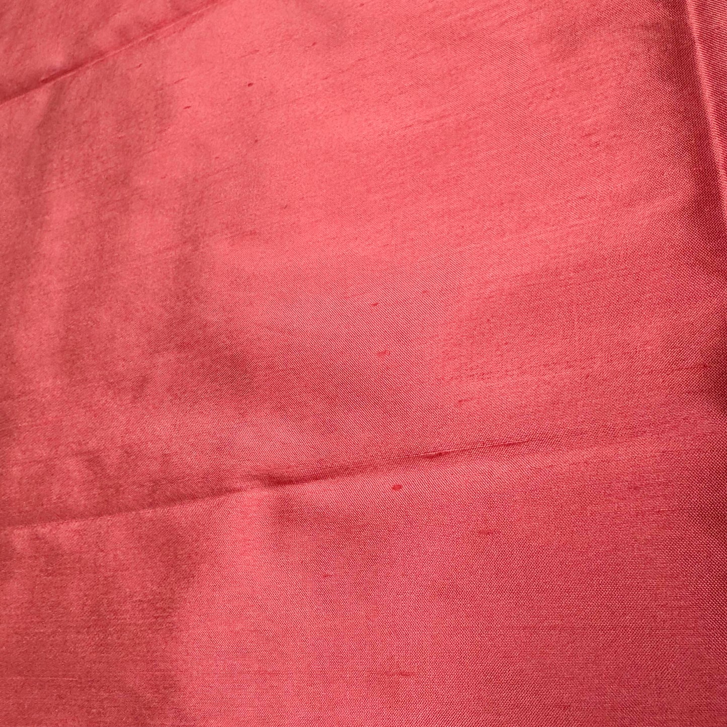5/8 Yd x 45" Bubblegum Pink Textured Silk Fabric
