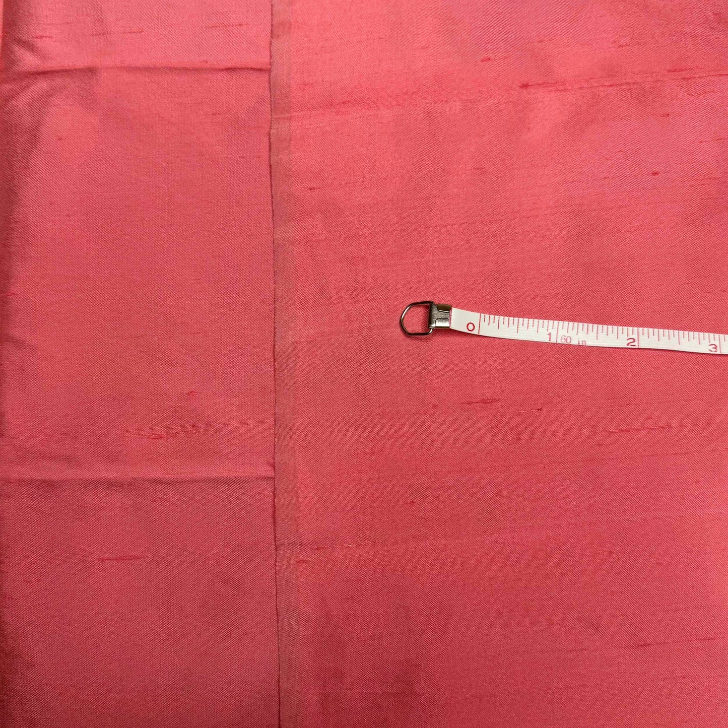 5/8 Yd x 45" Bubblegum Pink Textured Silk Fabric