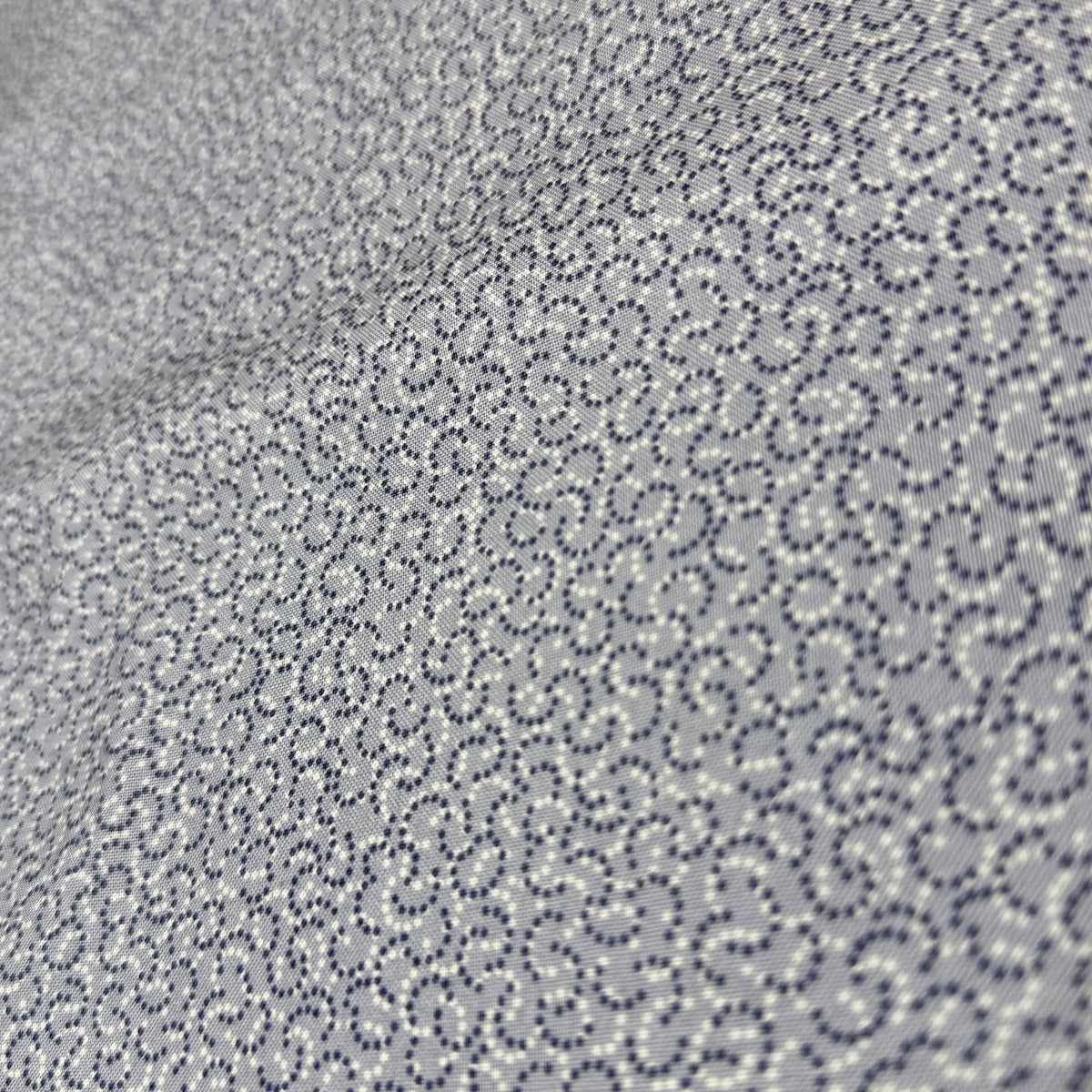 ✂️ 44" Blue Dot Semi Circle Hometown Americana by Connecting Threads Cotton Fabric