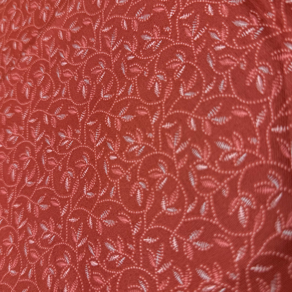 2 3/4 Yds x 44" Red Wildflower Serenade by Connecting Threads Cotton Fabric