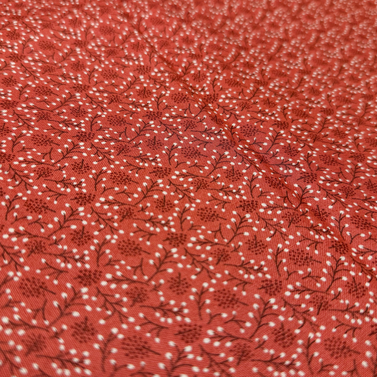 ✂️ 44" Dark Dusty Rose Hometown Americana by Connecting Threads Cotton Fabric&nbsp;