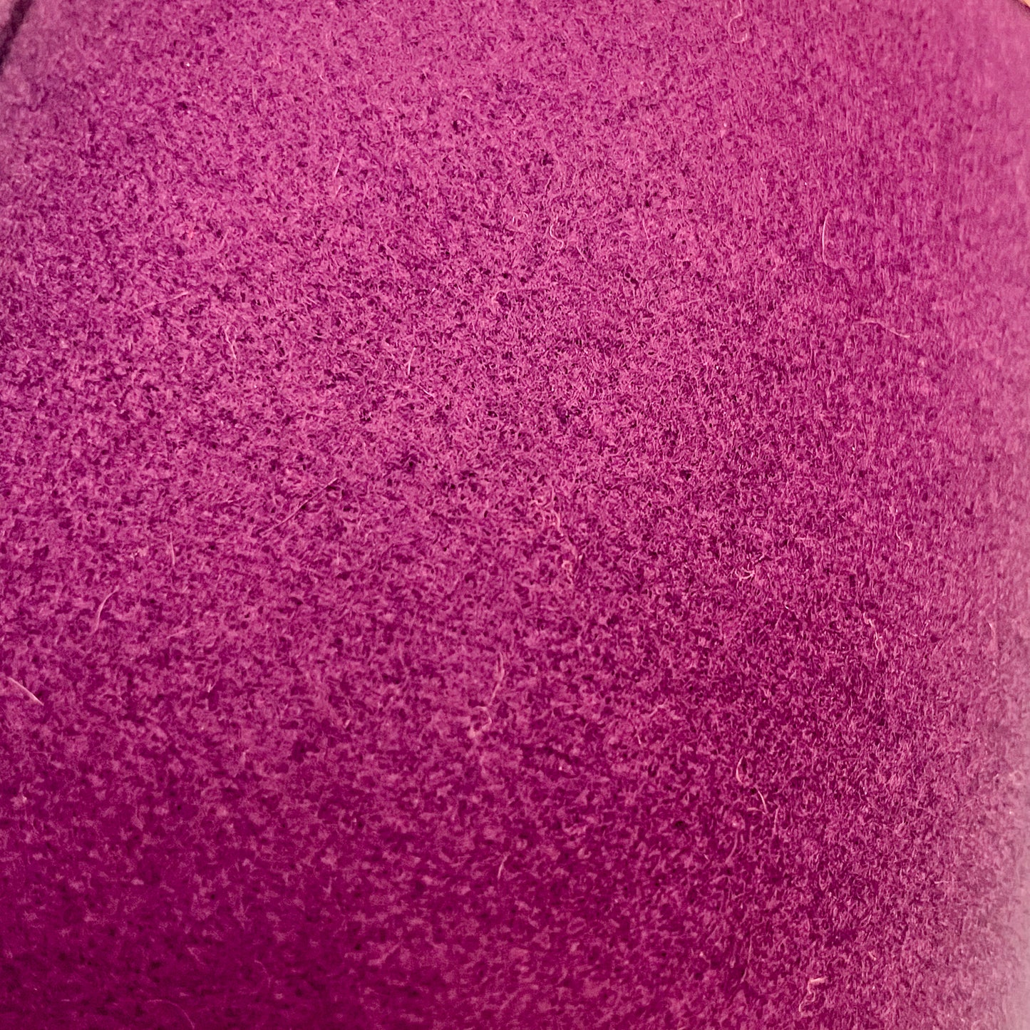 1 1/8 Yds Eggplant Wool