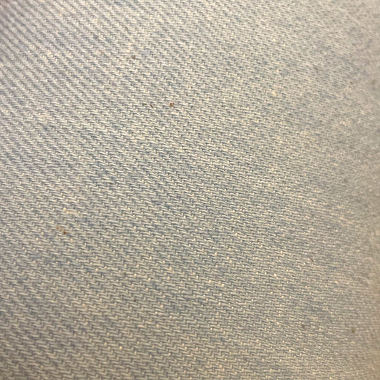 2 1/2 Yds Light Blue Cotton Denim