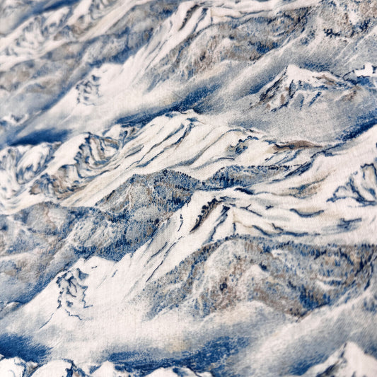 7 Yds x 45" Mountain Wave Classic Cottons Fabric