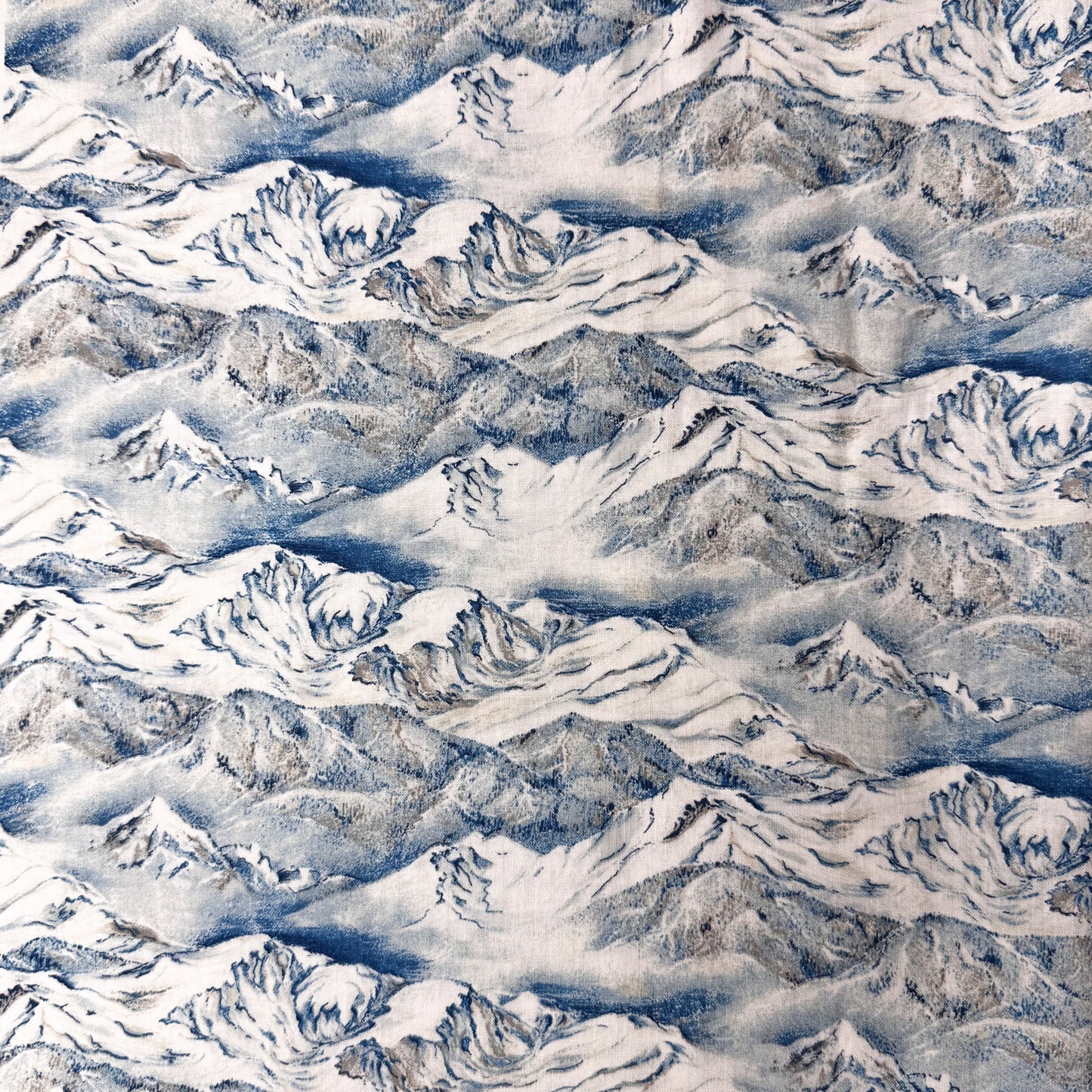 7 Yds x 45" Mountain Wave Classic Cottons Fabric