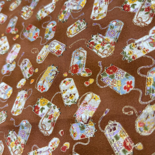 1+ Yd x 44" Kimono Collection Quilt Gate for Fabric Innovation Cotton Fabric