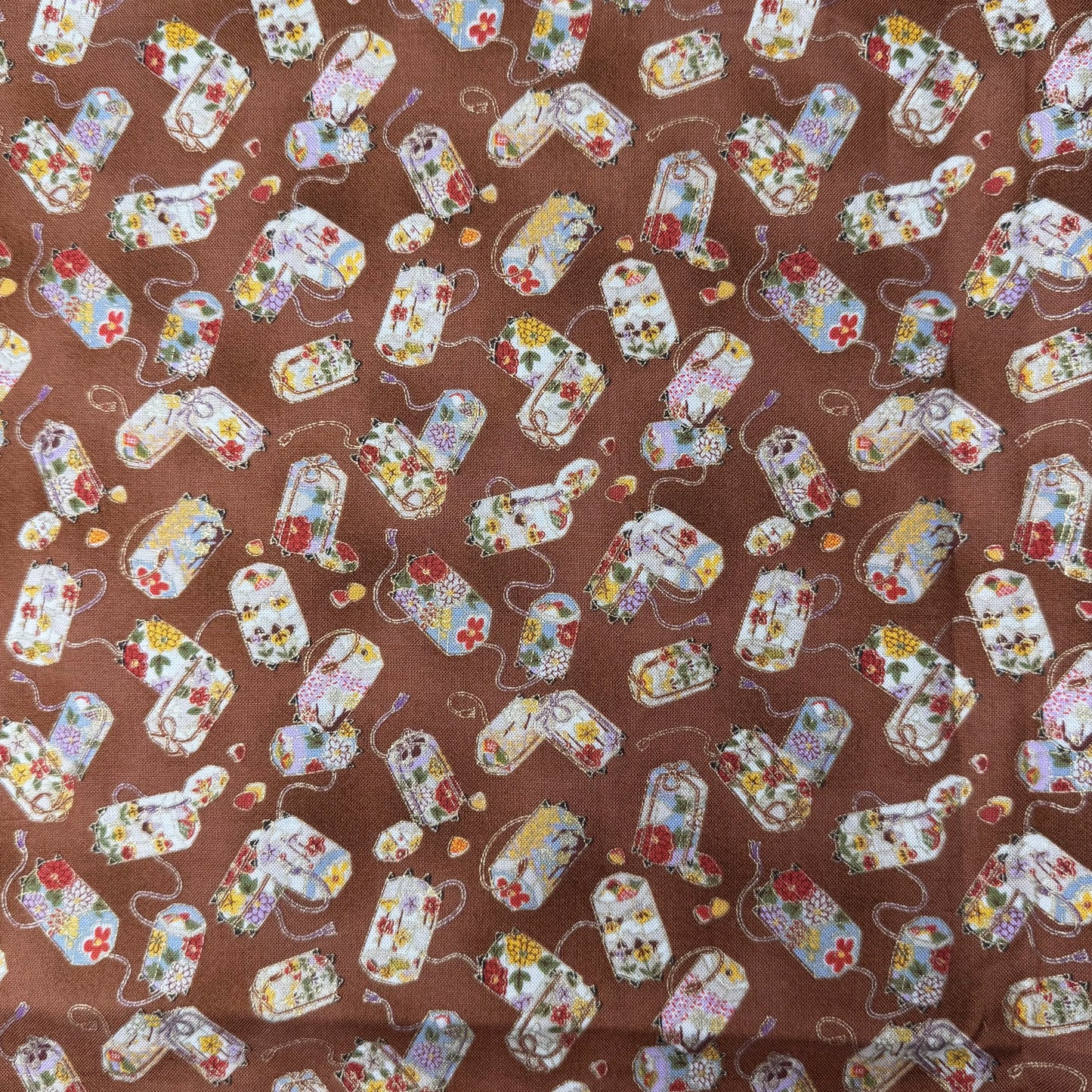 1+ Yd x 44" Kimono Collection Quilt Gate for Fabric Innovation Cotton Fabric