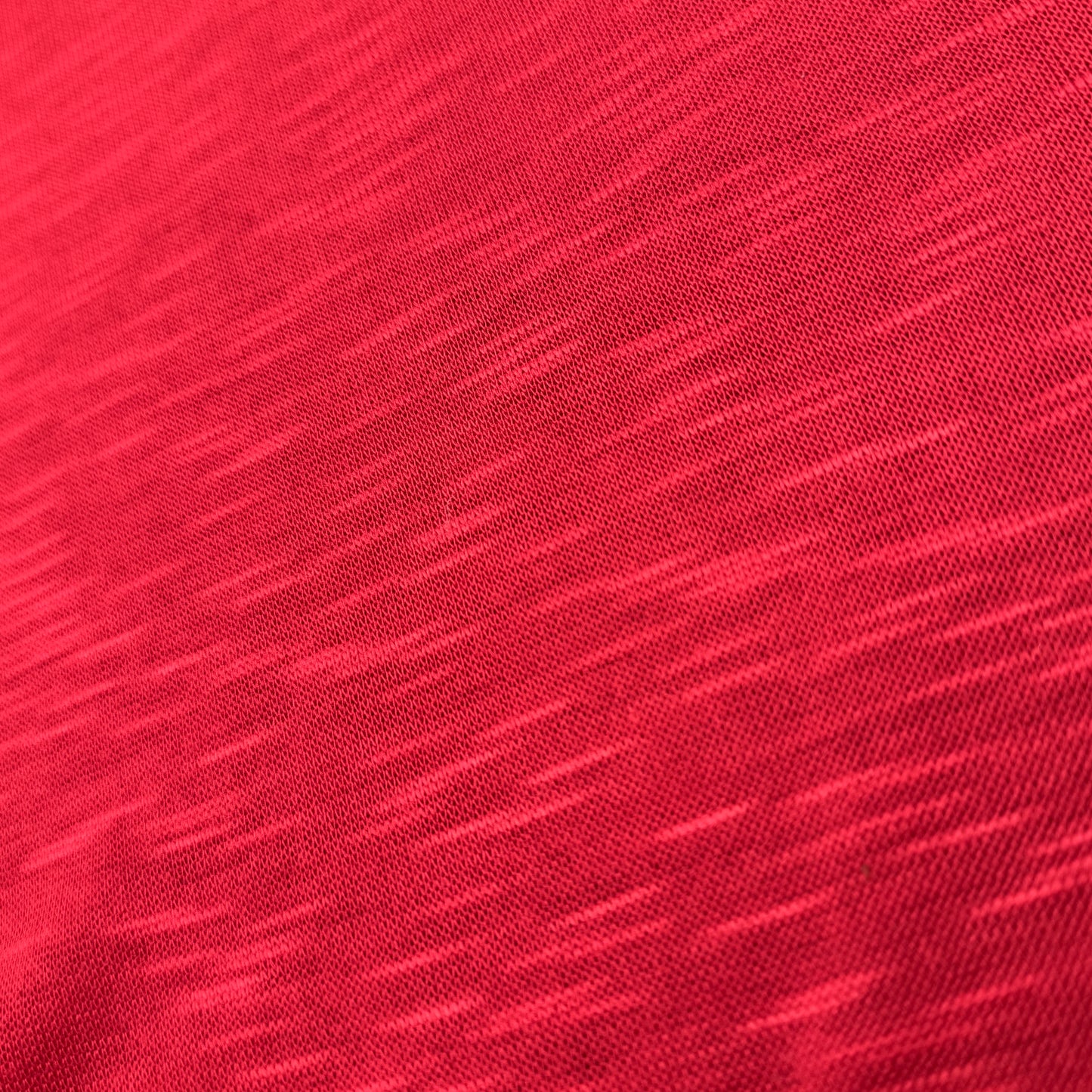 3 1/3 Yds x 68" Red Synthetic Knit Fabric
