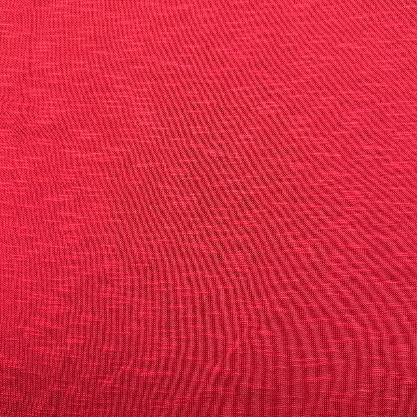 3 1/3 Yds x 68" Red Synthetic Knit Fabric