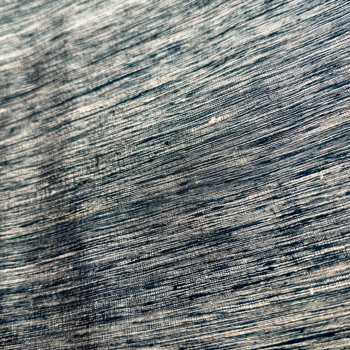 1 1/3 Yds x 54" Dark Green Gold Silk Fabric